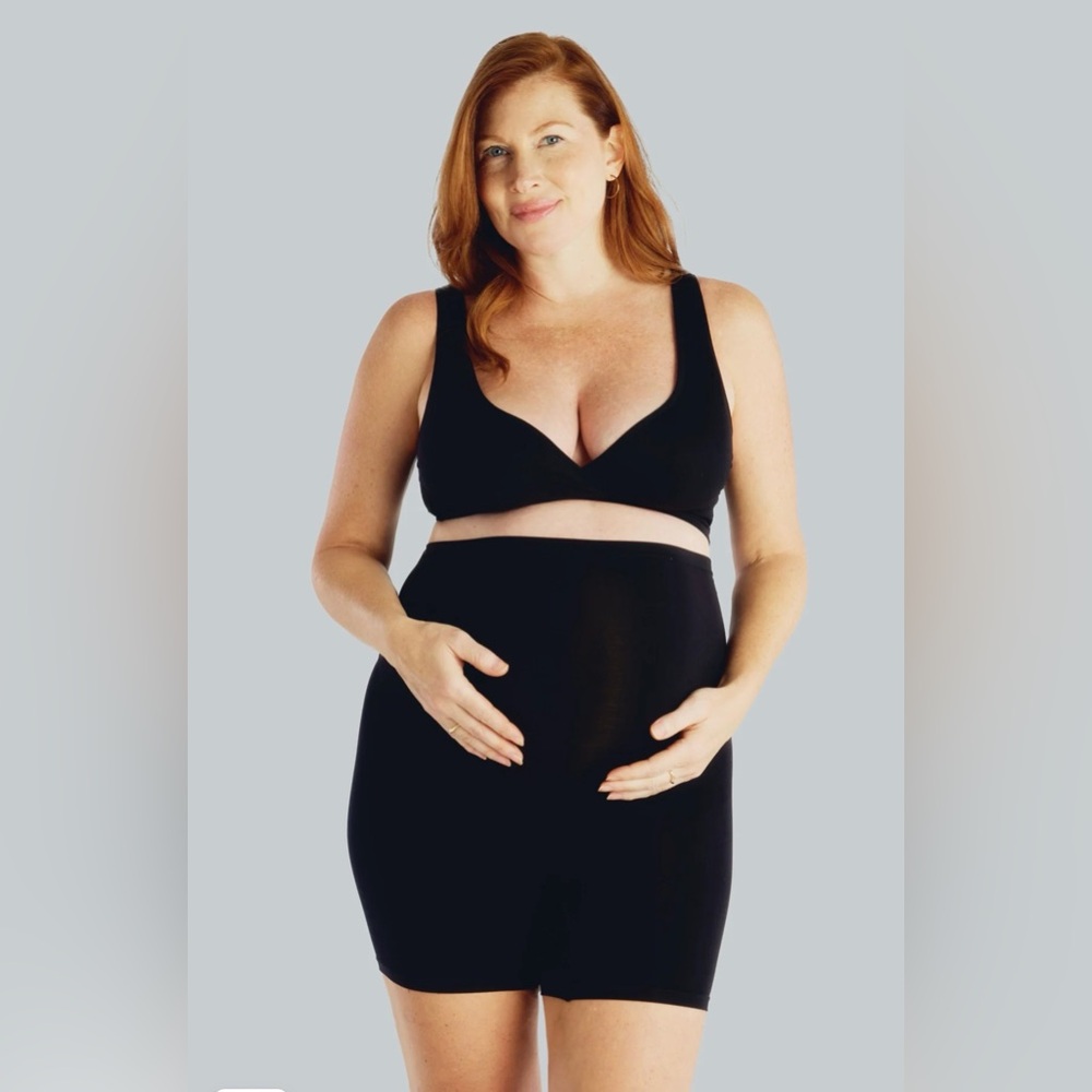 Belly bandit Maternity Thighs Disguise Smoothing, Anti-Chafing Shorts in black